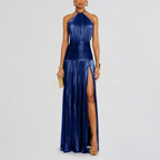 Women’s Elegant Halter Neck Party Dress