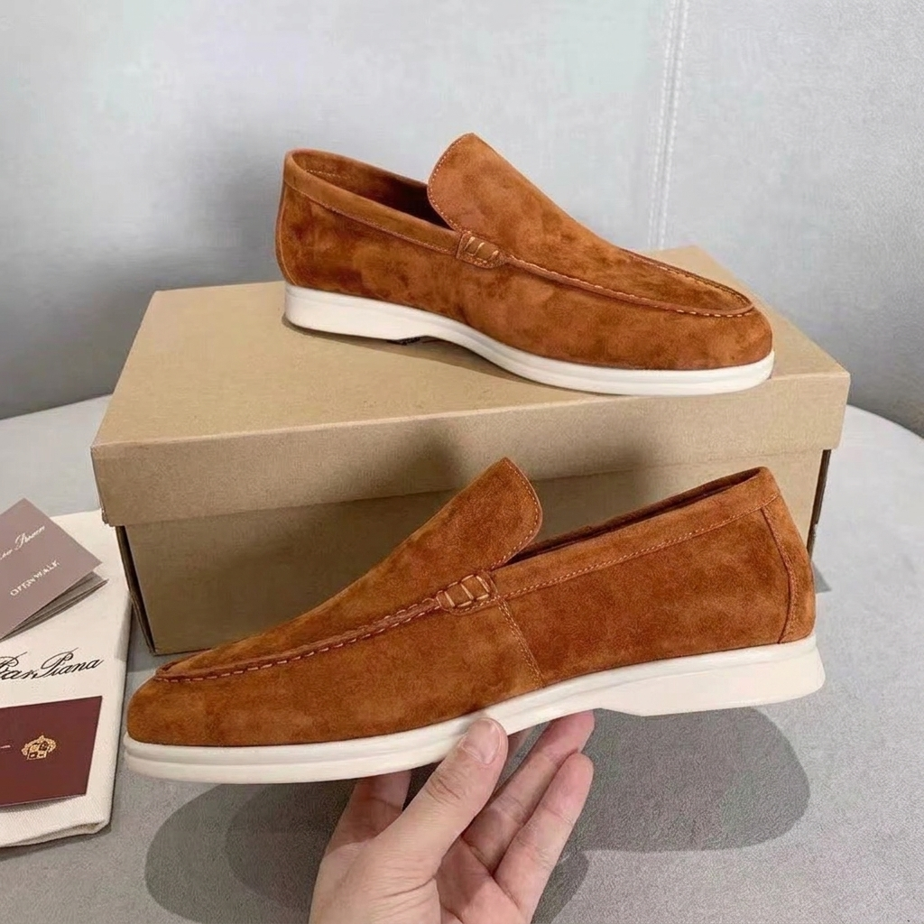 Men's Summer Loafers Casual Flats Slip-on