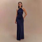Women’s Backless Slim Fit Party Dress
