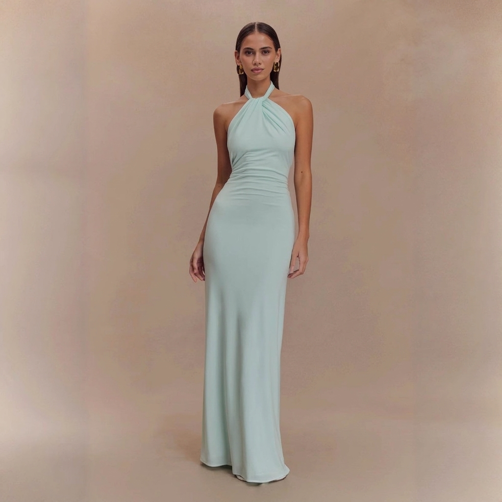 Women’s Backless Slim Fit Party Dress