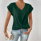 Women’s V-Neck Short Sleeve Top