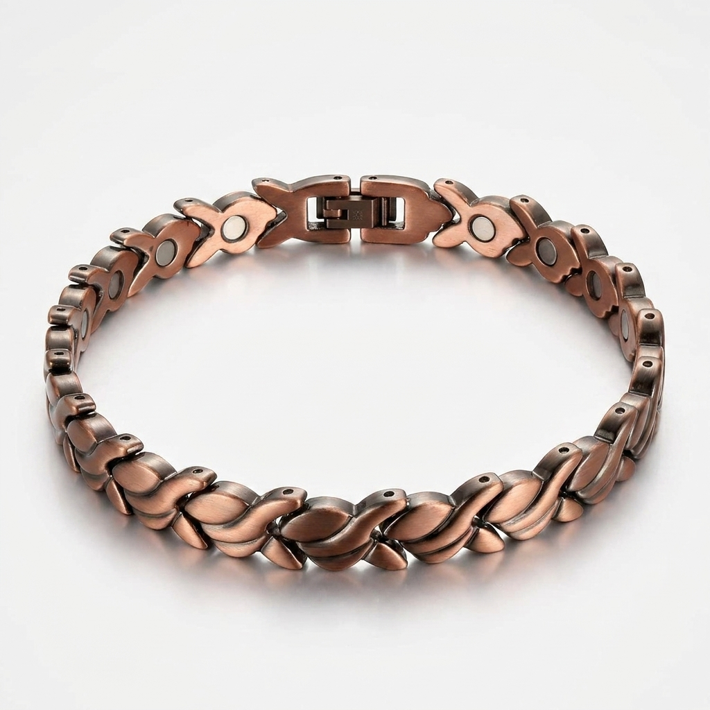 Fashion Copper Bracelet and Ring Set
