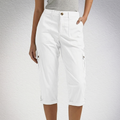 Women's Utility Style Pocket Capri Pants