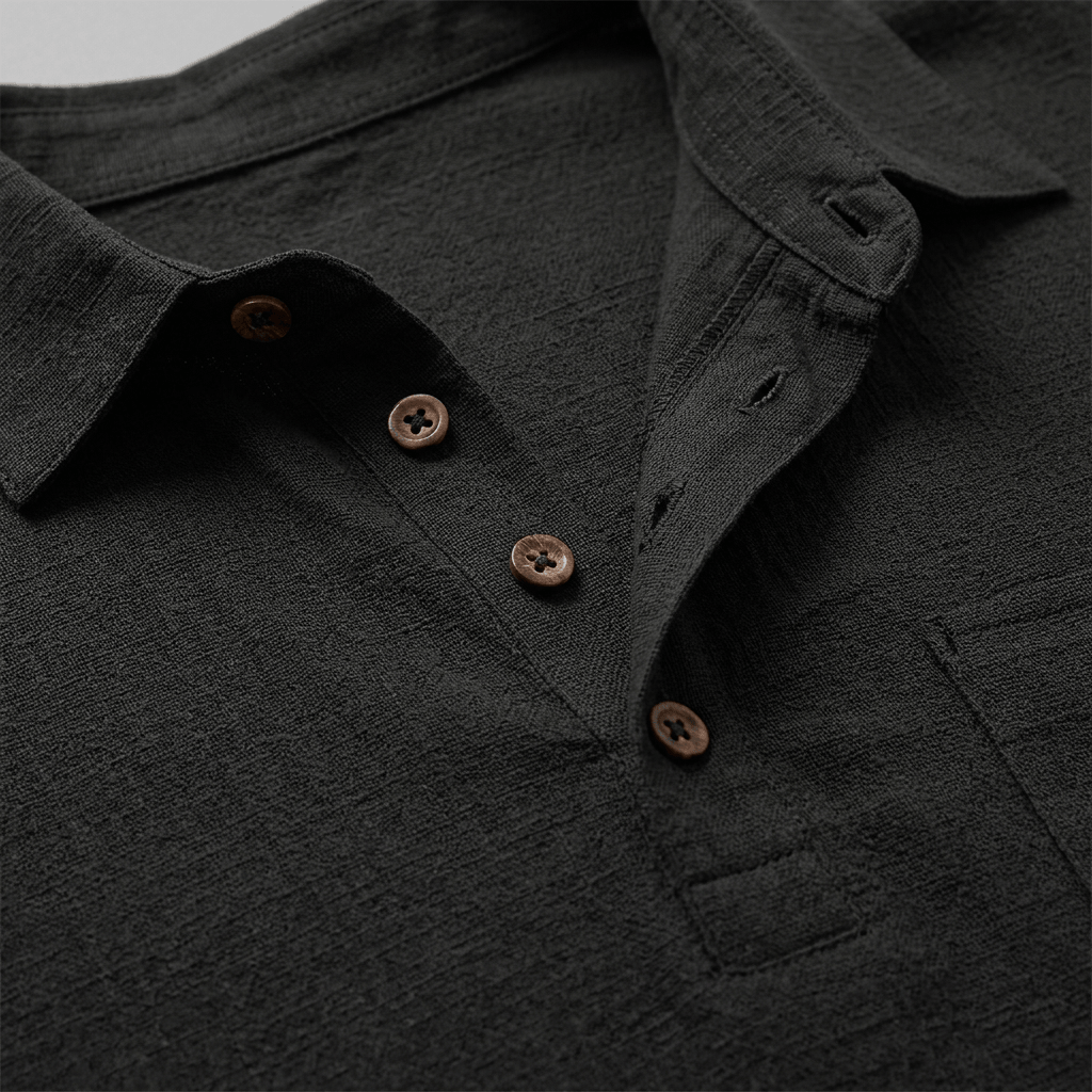 Maqiato | Lightweight linen polo shirt