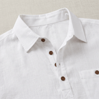 Maqiato | Lightweight linen polo shirt