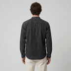 Maqiato | Men's Relaxed Denim Lace-Up Shirt