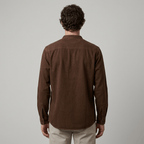 Maqiato | Men's Relaxed Denim Lace-Up Shirt