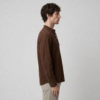 Maqiato | Men's Relaxed Denim Lace-Up Shirt