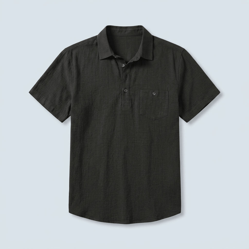 Maqiato | Lightweight linen polo shirt