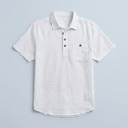 Maqiato | Lightweight linen polo shirt