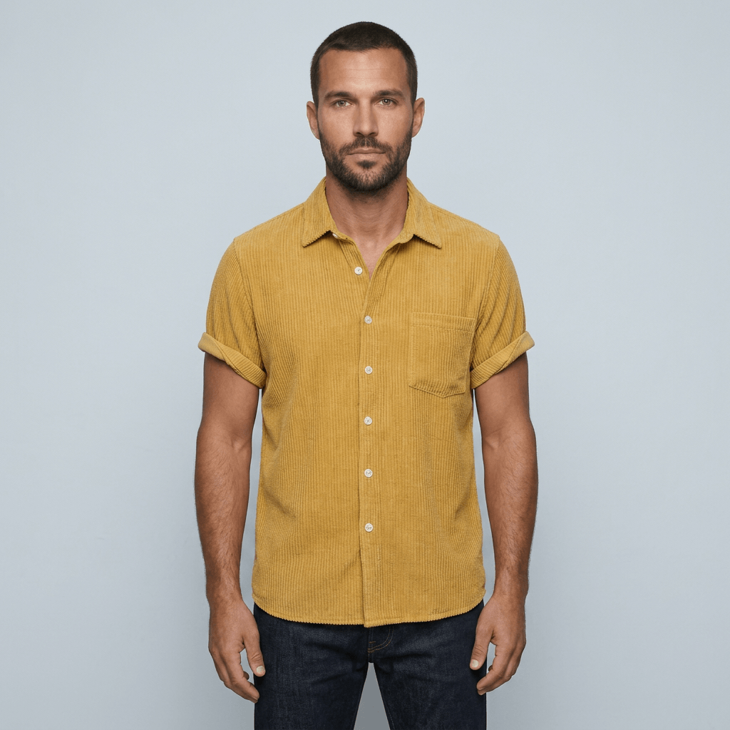 Maqiato | Textured short sleeve shirt