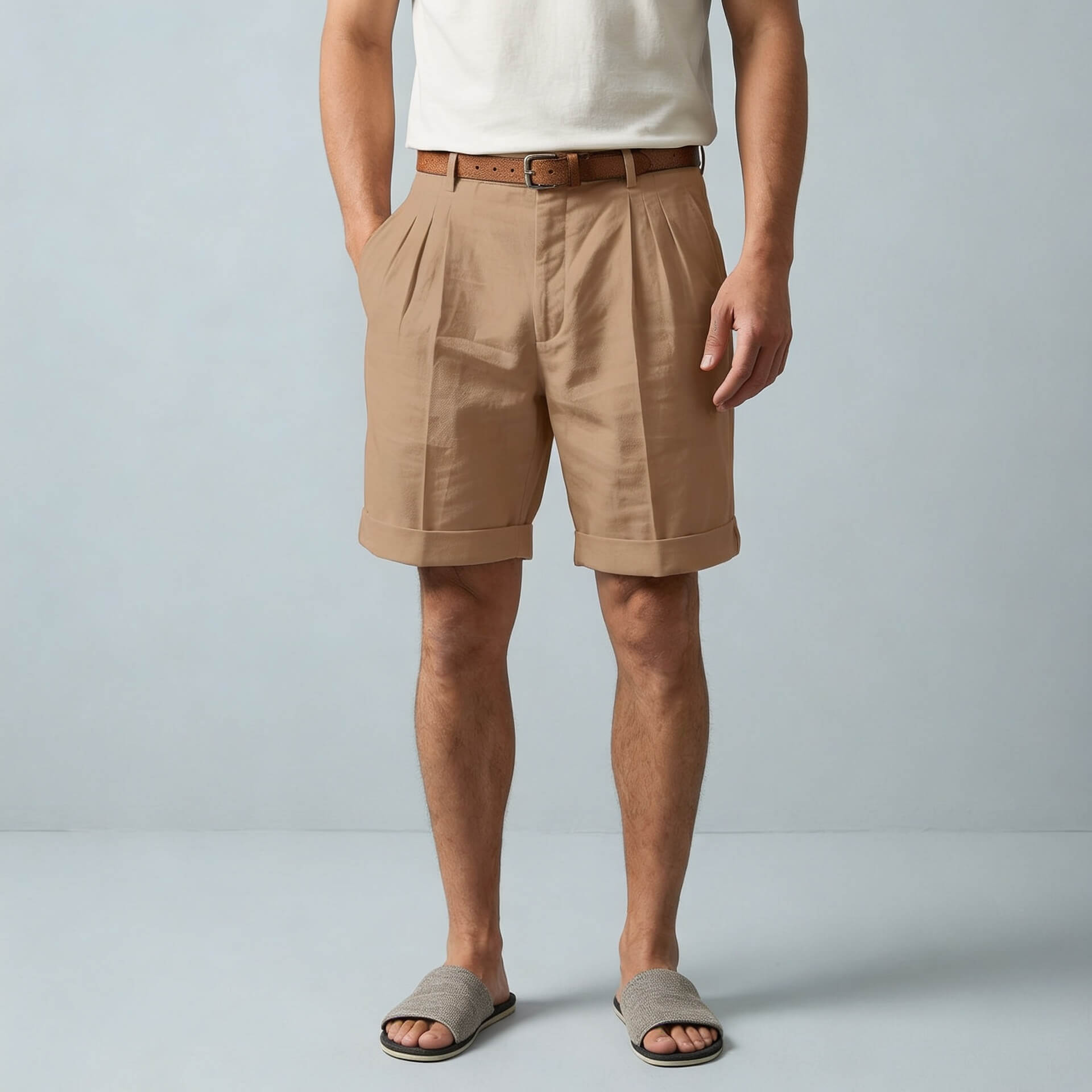 Maqiato | Men's Tailored Cotton Shorts