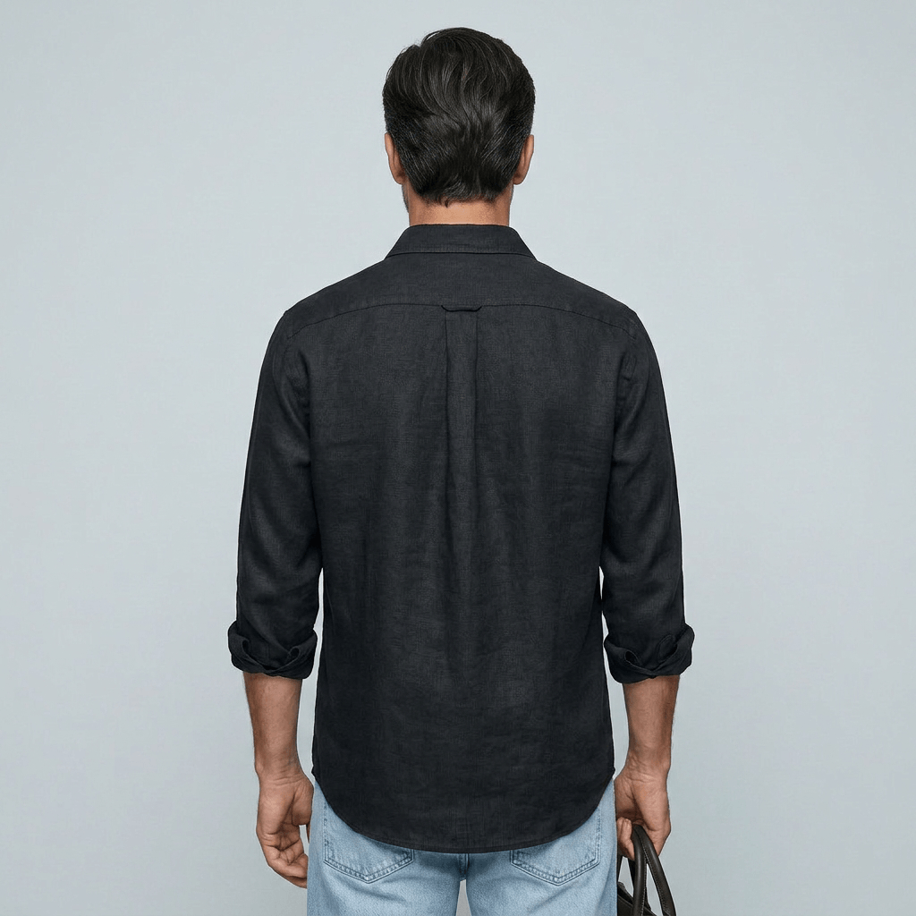 Maqiato | Men's Slim Fit Velvet Shirt