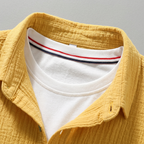 Maqiato | Men's Relaxed Cotton Button-Down Shirt