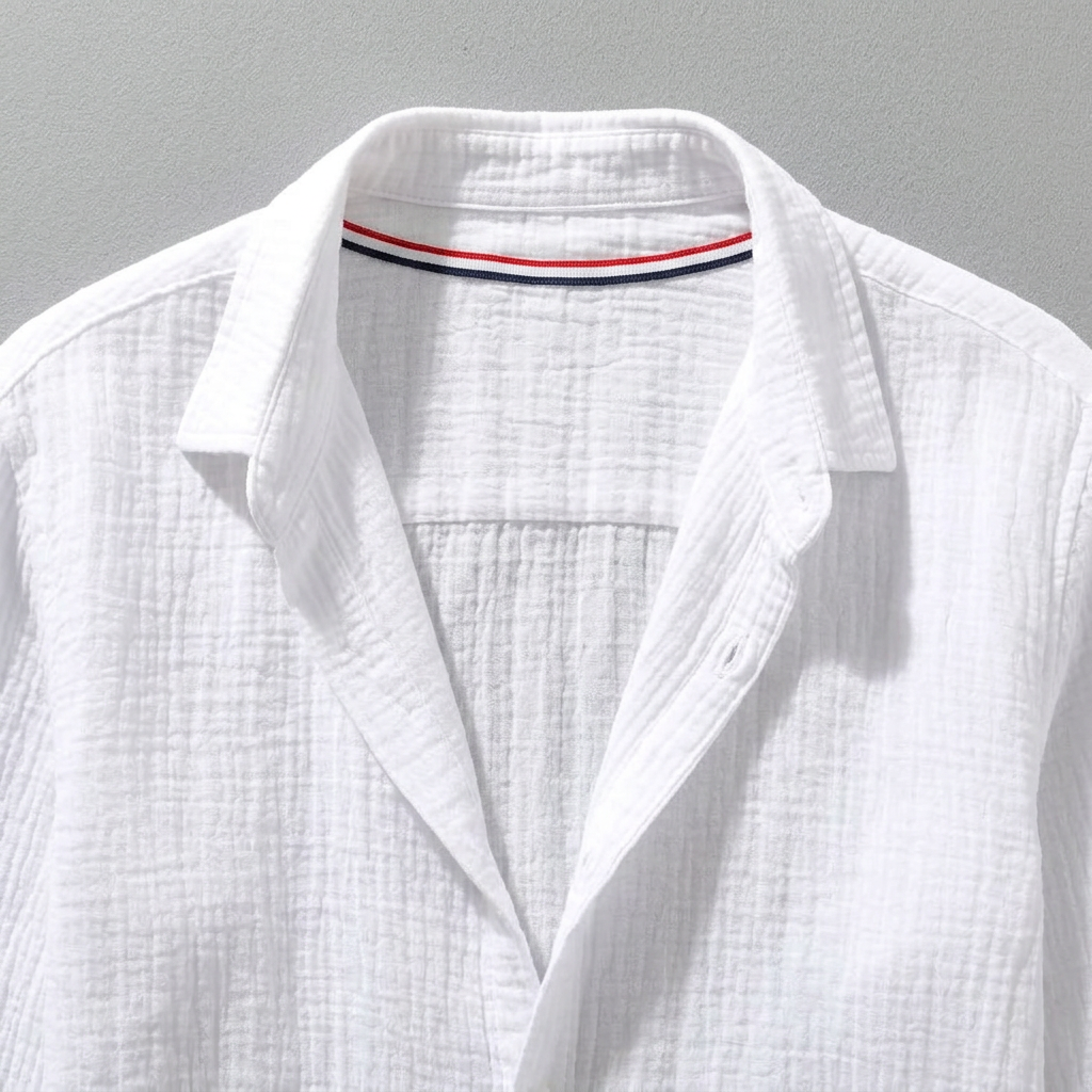 Maqiato | Men's Relaxed Cotton Button-Down Shirt