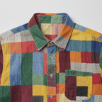 Maqiato | Men's Relaxed Colorblock Shirt