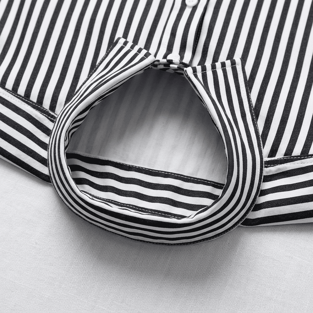 Maqiato | Men's Slim Fit Striped Shirt