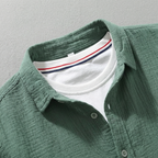 Maqiato | Men's Relaxed Cotton Button-Down Shirt