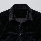 Maqiato | Men's Slim Fit Velvet Shirt