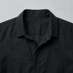 Maqiato | Men's Relaxed Linen Blend Camp Collar Shirt