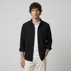 Maqiato | Men's Relaxed Cotton Button-Down Shirt