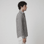 Maqiato | Men's Slim Fit Striped Shirt