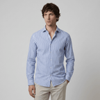 Maqiato | Men's Slim Fit Striped Shirt