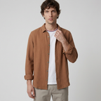 Maqiato | Men's Relaxed Cotton Button-Down Shirt
