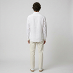 Maqiato | Men's Relaxed Linen-Blend Popover Shirt