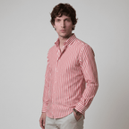 Maqiato | Men's Slim Fit Striped Shirt