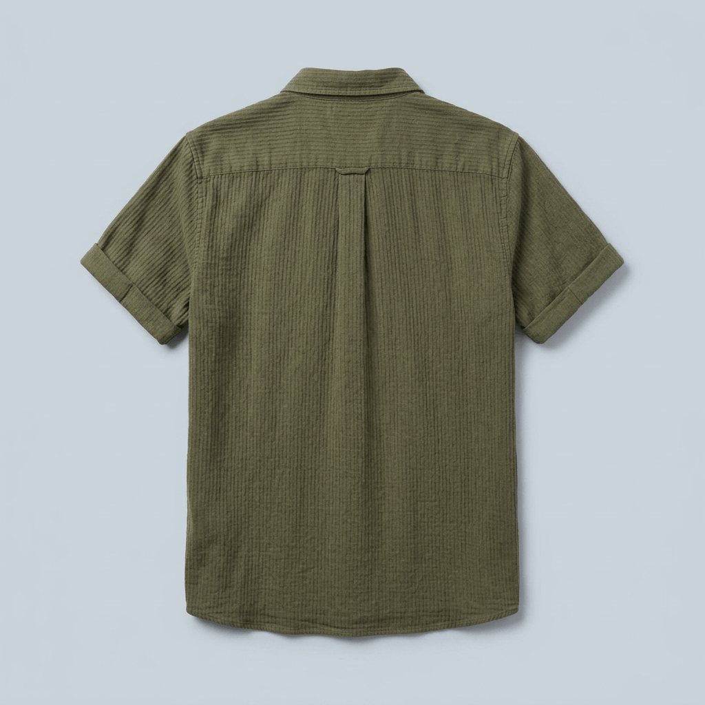 Maqiato | Textured short sleeve shirt