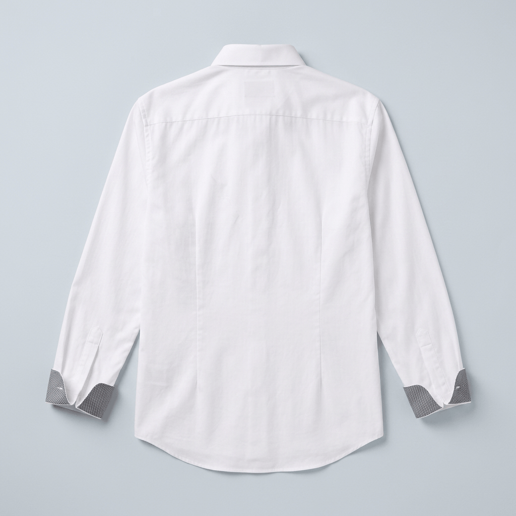 Maqiato | Men's Slim Fit Contrast Trim Button Down Shirt