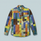 Maqiato | Men's Relaxed Colorblock Shirt