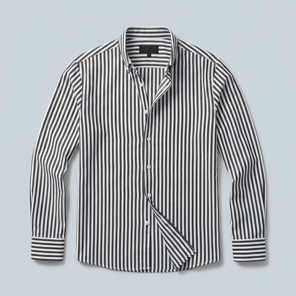 Maqiato | Men's Slim Fit Striped Shirt