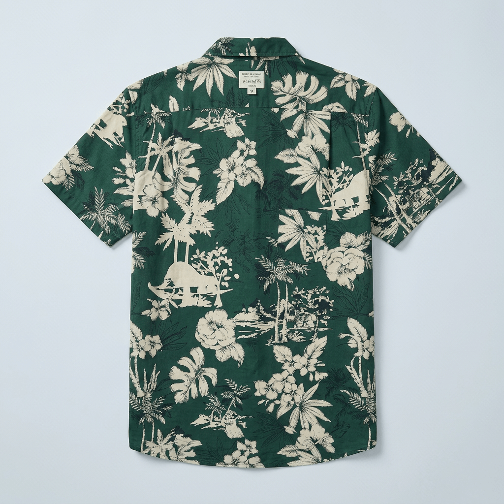 Maqiato | Men's Short Sleeve Tropical Floral Shirt