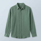 Maqiato | Men's Relaxed Cotton Button-Down Shirt