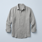 Maqiato | Soft breathable linen casual button down shirt