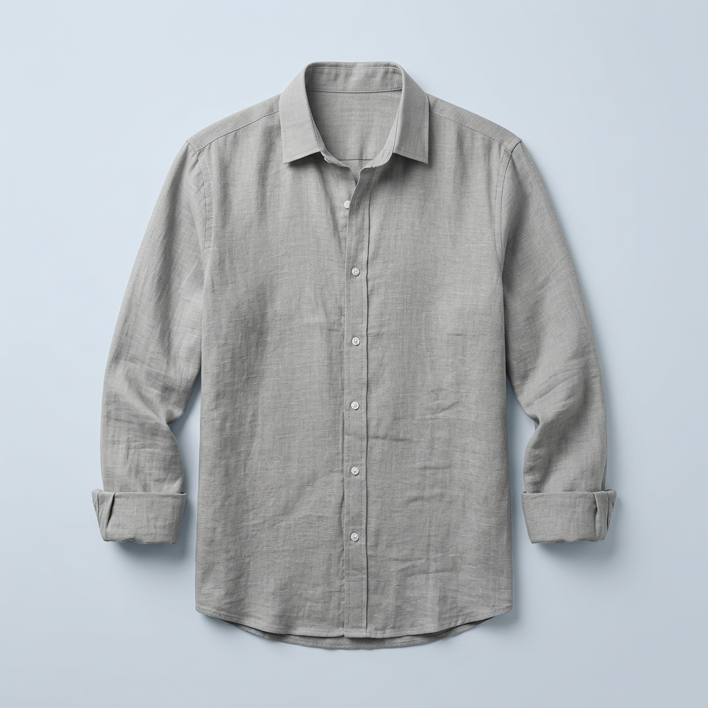 Maqiato | Soft breathable linen casual button down shirt