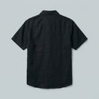 Maqiato | Men's Relaxed Linen Blend Camp Collar Shirt