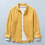 Maqiato | Men's Relaxed Cotton Button-Down Shirt