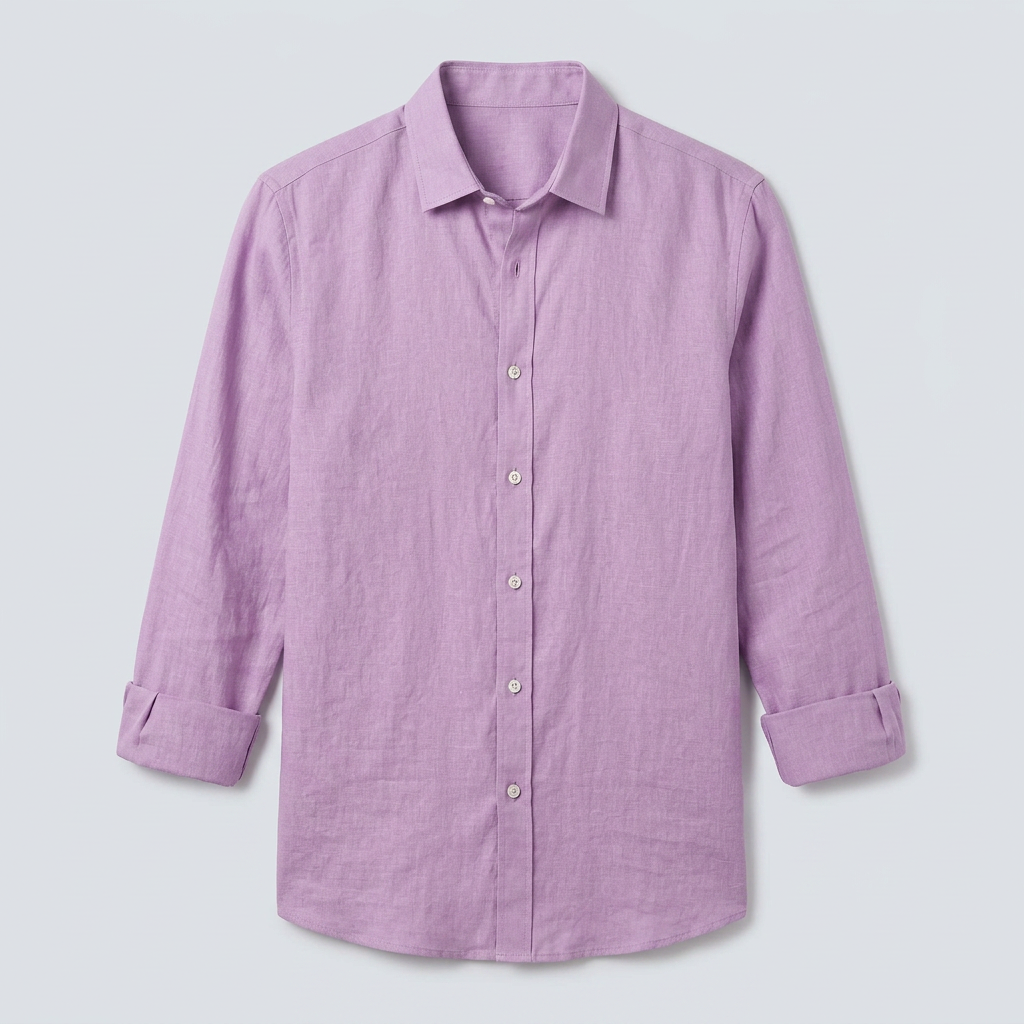Maqiato | Soft breathable linen casual button down shirt