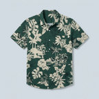 Maqiato | Men's Short Sleeve Tropical Floral Shirt