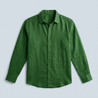 Maqiato | Soft breathable linen casual button down shirt