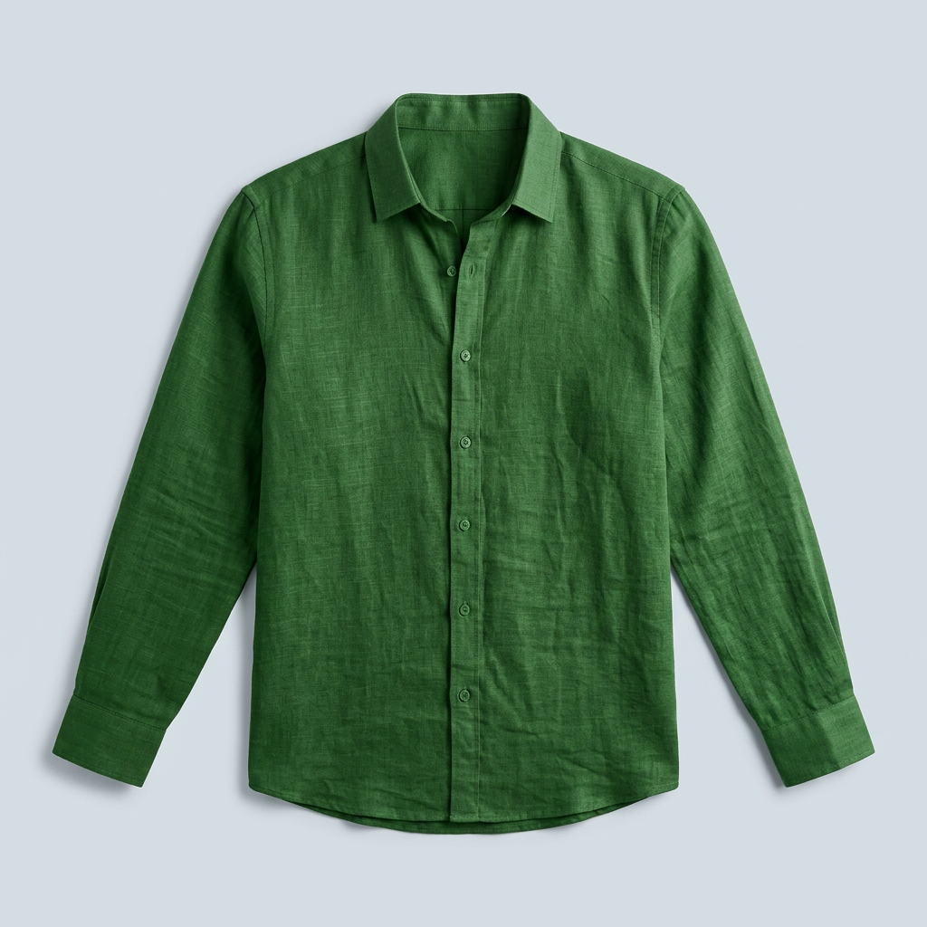 Maqiato | Soft breathable linen casual button down shirt